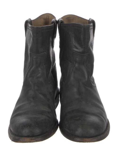 Frye Leather Moto Boots