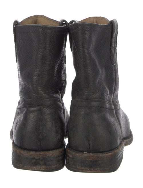 Frye Leather Moto Boots