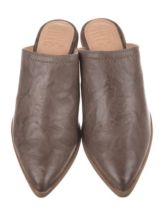Frye Leather Mules