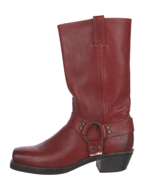 Frye Leather Moto Boots