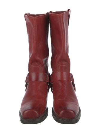 Frye Leather Moto Boots