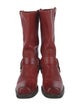 Frye Leather Moto Boots
