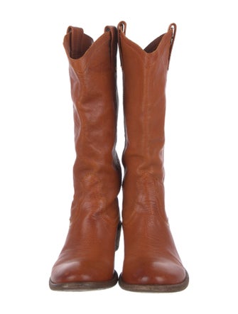 Frye Leather Western Boots