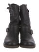 Frye Leather Moto Boots