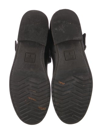 Frye Leather Moto Boots