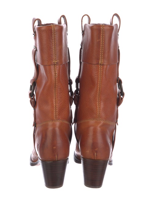 Frye Leather Moto Boots