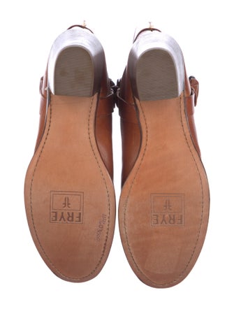 Frye Leather Moto Boots