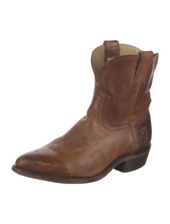 Frye Leather Western Boots