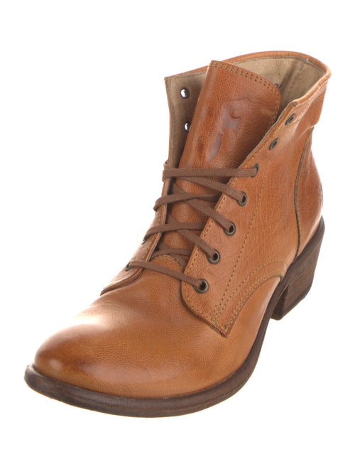 Frye Leather Combat Boots