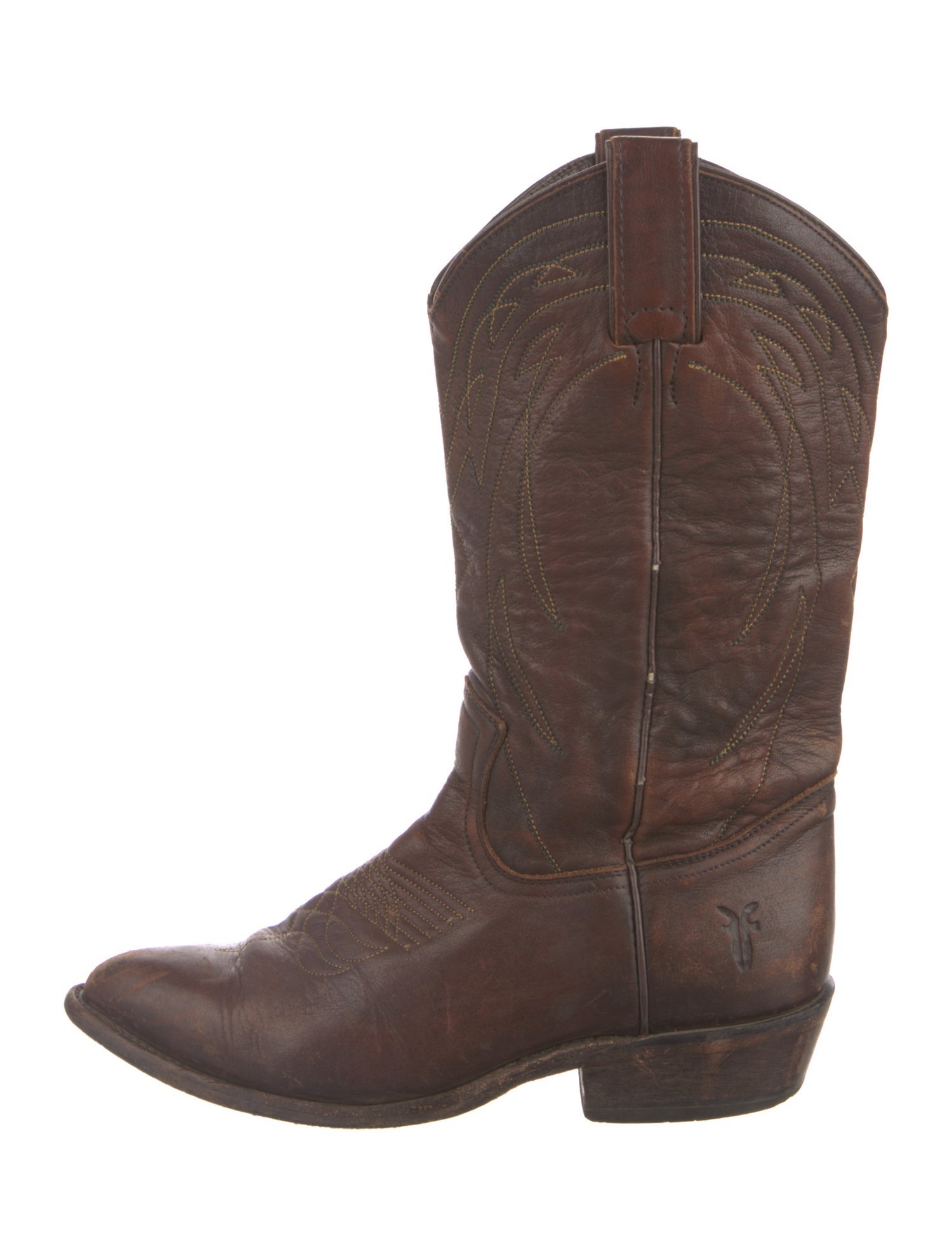 Frye Leather Western Boots