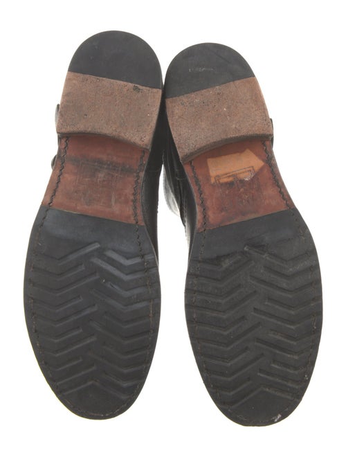 Frye Leather Moto Boots