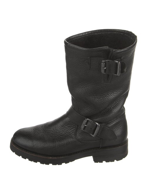 Frye Leather Moto Boots
