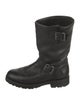 Frye Leather Moto Boots