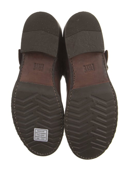 Frye Leather Moto Boots