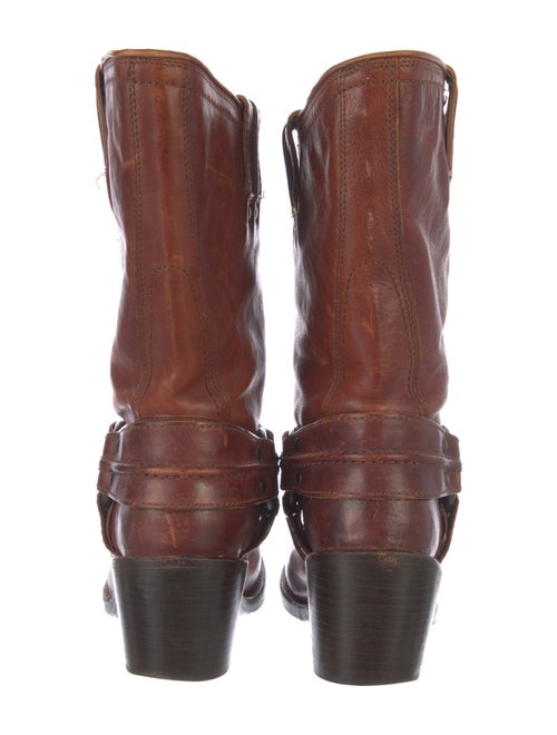 Frye Leather Moto Boots