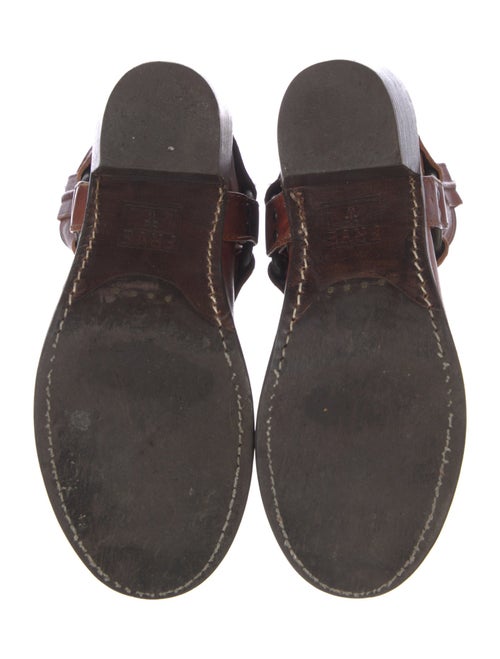 Frye Leather Moto Boots