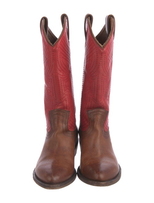 Frye Leather Western Boots