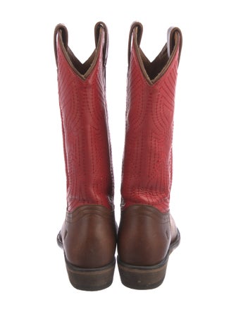 Frye Leather Western Boots