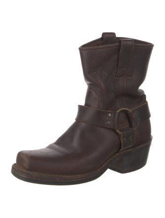 Frye Leather Moto Boots