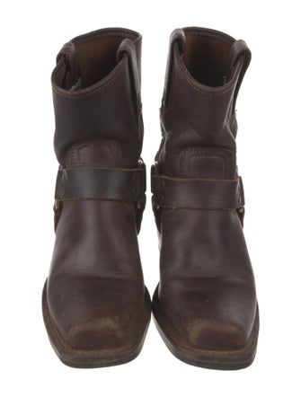 Frye Leather Moto Boots