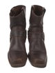 Frye Leather Moto Boots