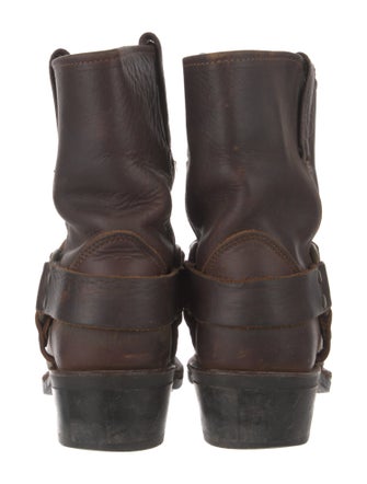 Frye Leather Moto Boots