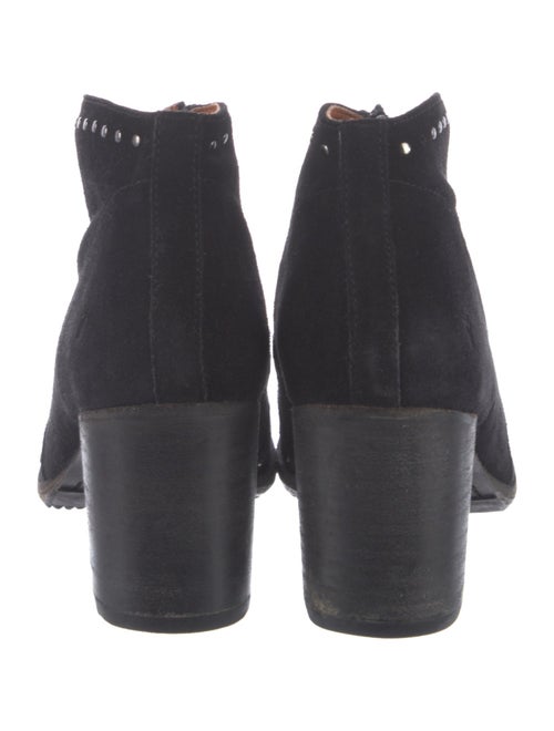 Frye Suede Studded Accents Mules