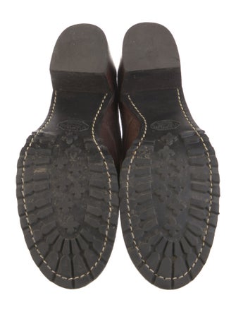 Frye Suede Combat Boots