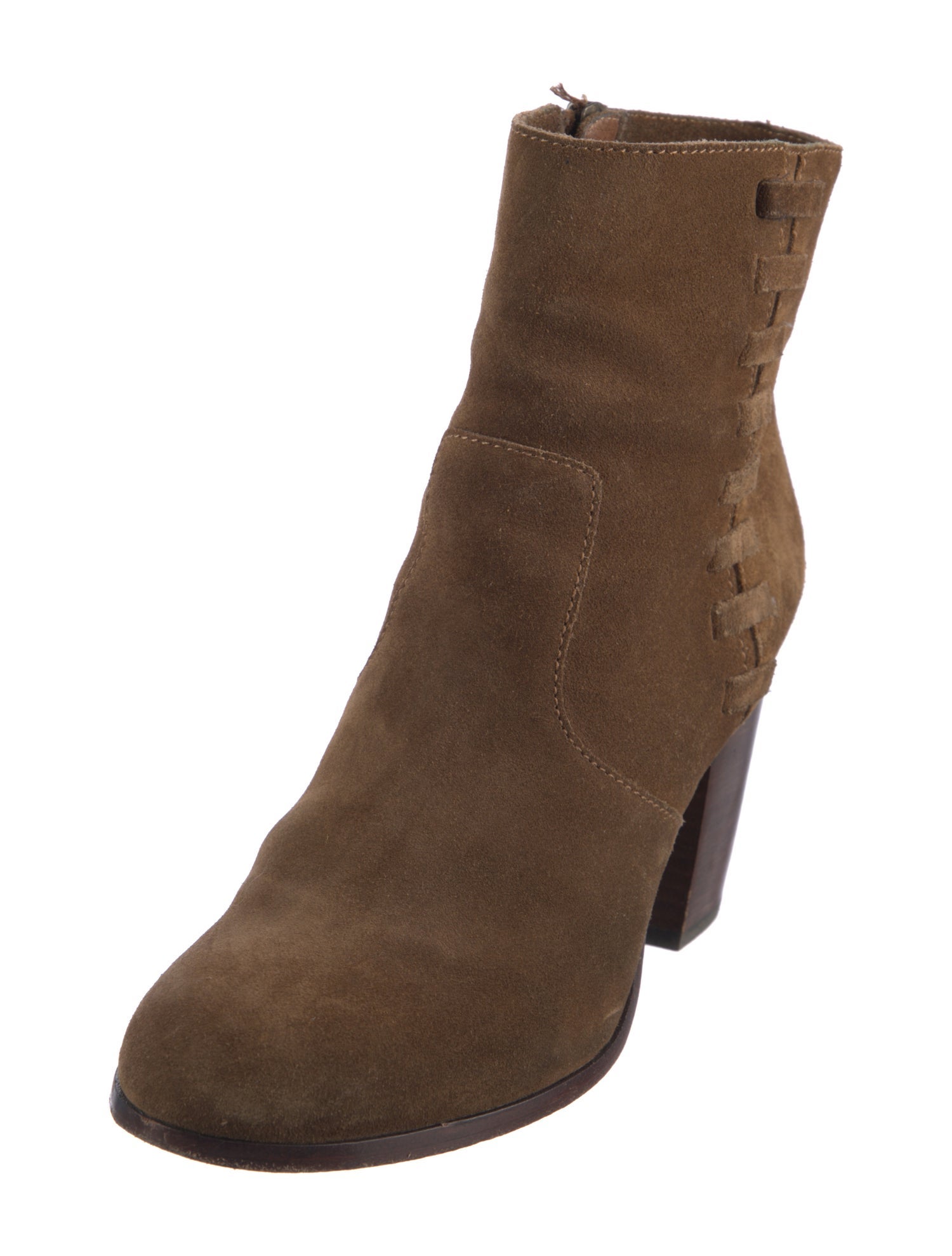 Frye Suede Tassel Accents Boots