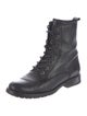 Frye Leather Combat Boots