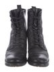 Frye Leather Combat Boots