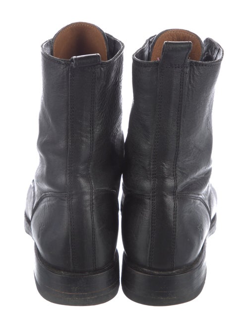Frye Leather Combat Boots