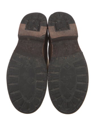 Frye Suede Combat Boots