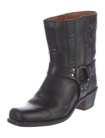 Frye Leather Moto Boots