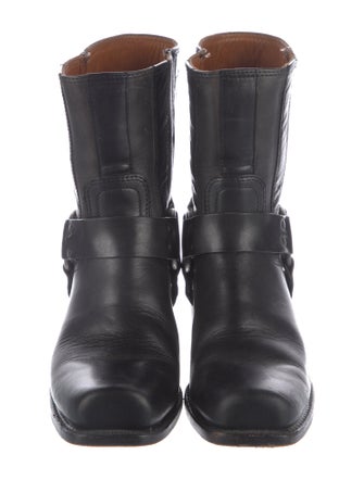 Frye Leather Moto Boots