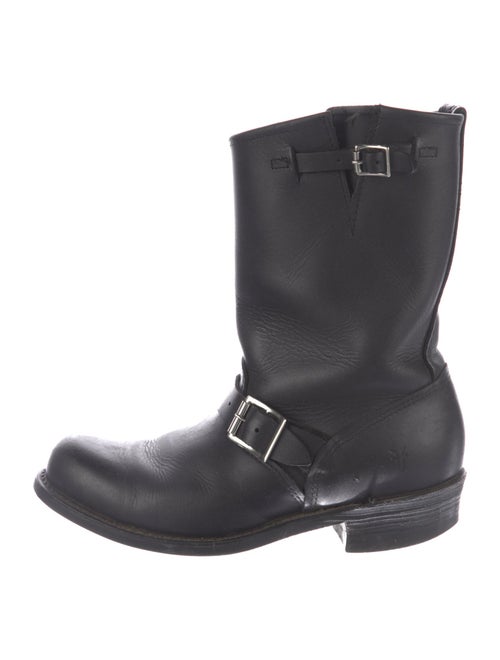 Frye Leather Moto Boots