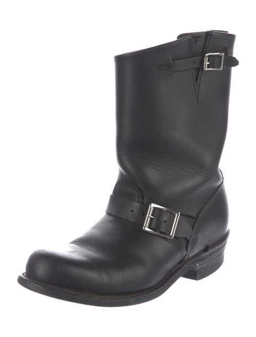 Frye Leather Moto Boots