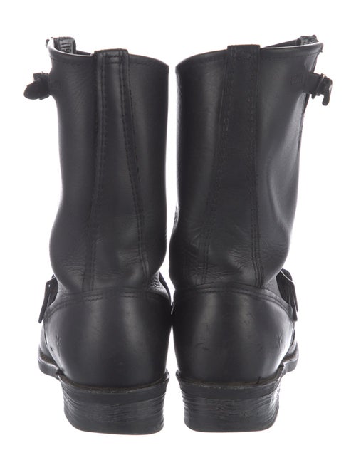 Frye Leather Moto Boots