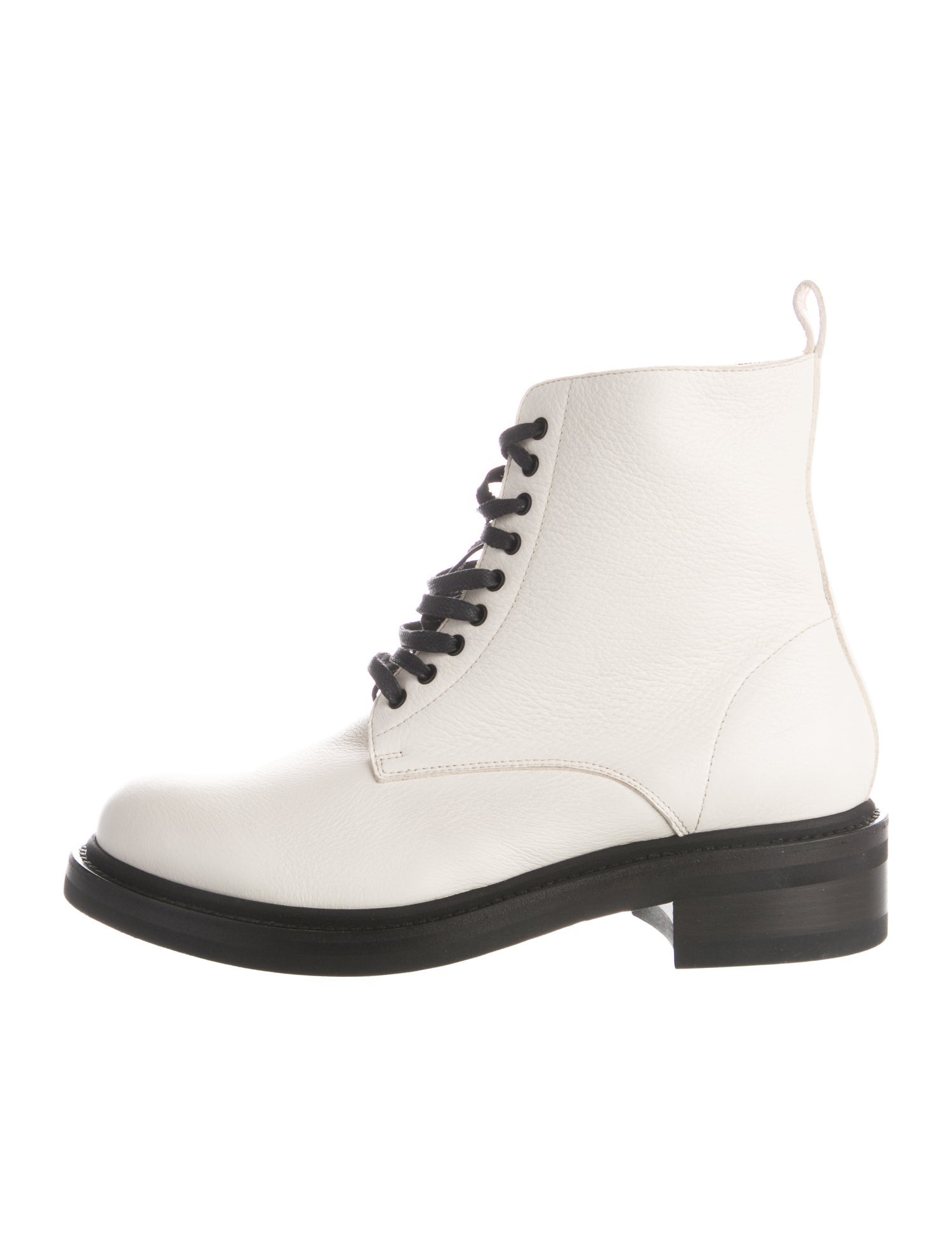 Frye Leather Combat Boots