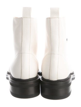 Frye Leather Combat Boots