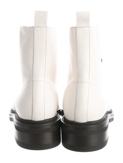 Frye Leather Combat Boots