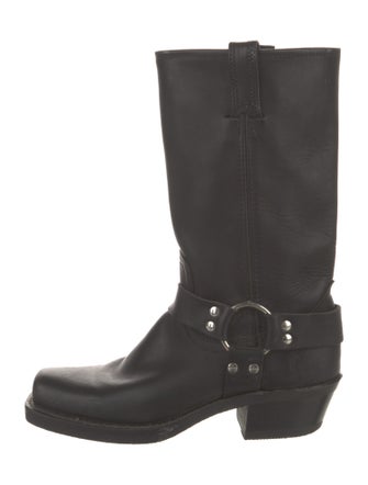 Frye Leather Moto Boots