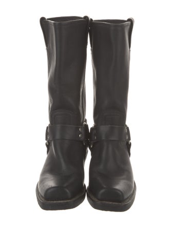 Frye Leather Moto Boots