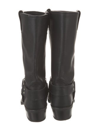 Frye Leather Moto Boots