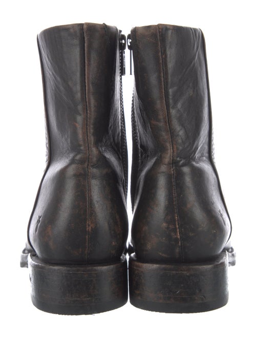 Frye Leather Moto Boots