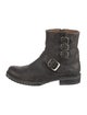 Frye Leather Moto Boots