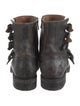 Frye Leather Moto Boots