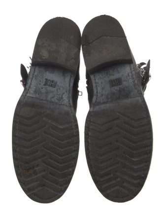 Frye Leather Moto Boots