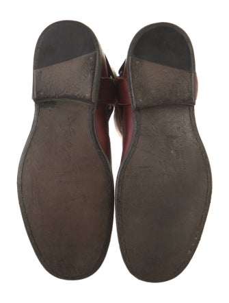 Frye Leather Colorblock Pattern Riding Boots