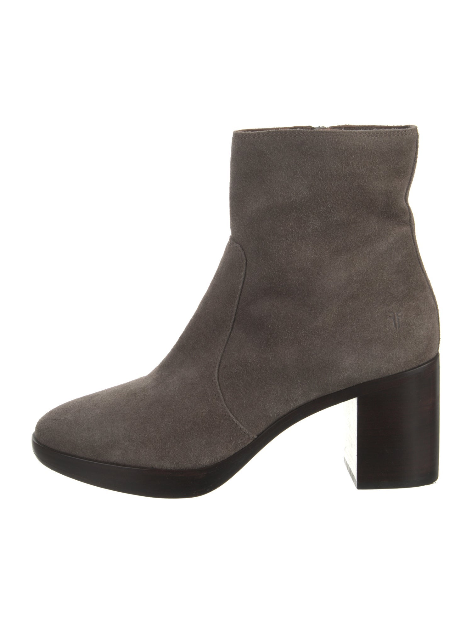 Frye Suede Colorblock Pattern Boots